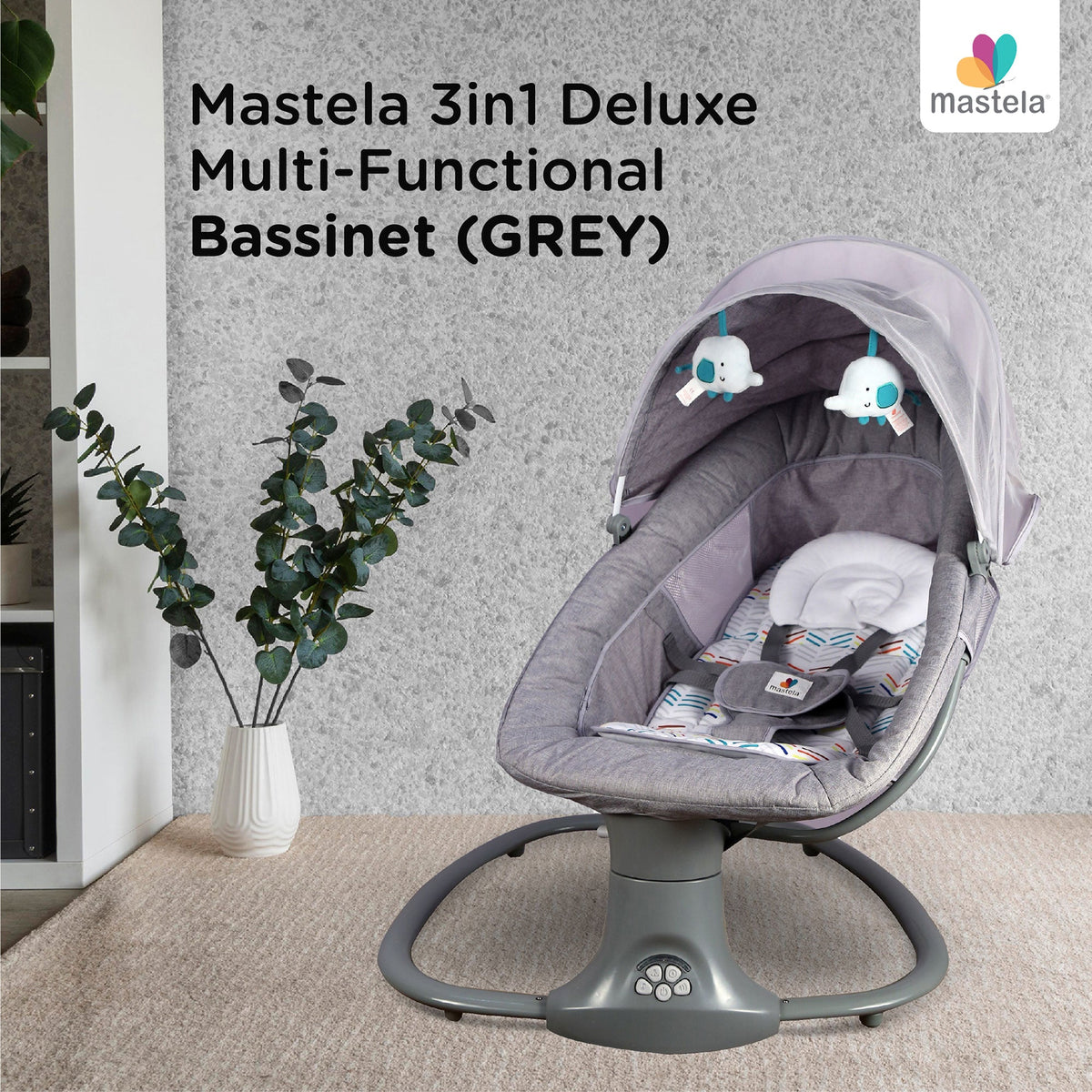 Mastela Deluxe Multi-Function Swing (3 to 36 Months) - Open Box