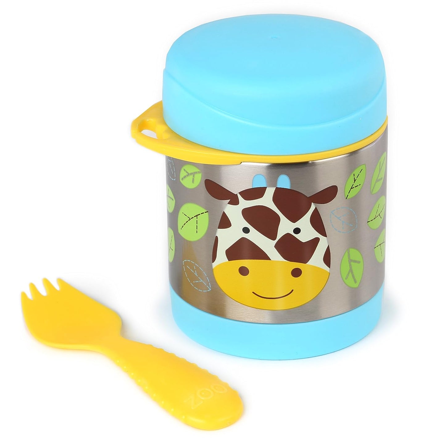 Skip Hop SS Container Zoo Insulated Stainless Steel Little Kid Food Jar (3 to 6 Years) - Open Box