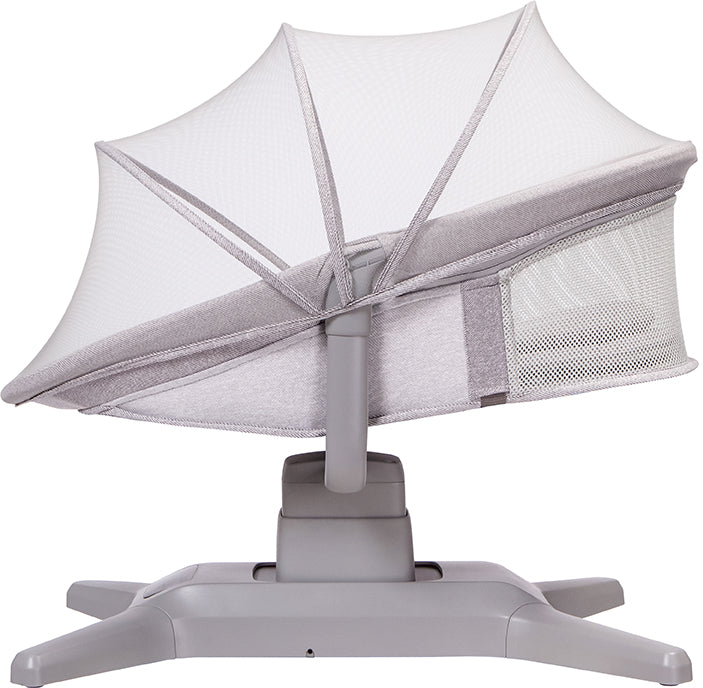 Mastela Swing X multi-motion baby cradle Lite Grey Birth to 36M