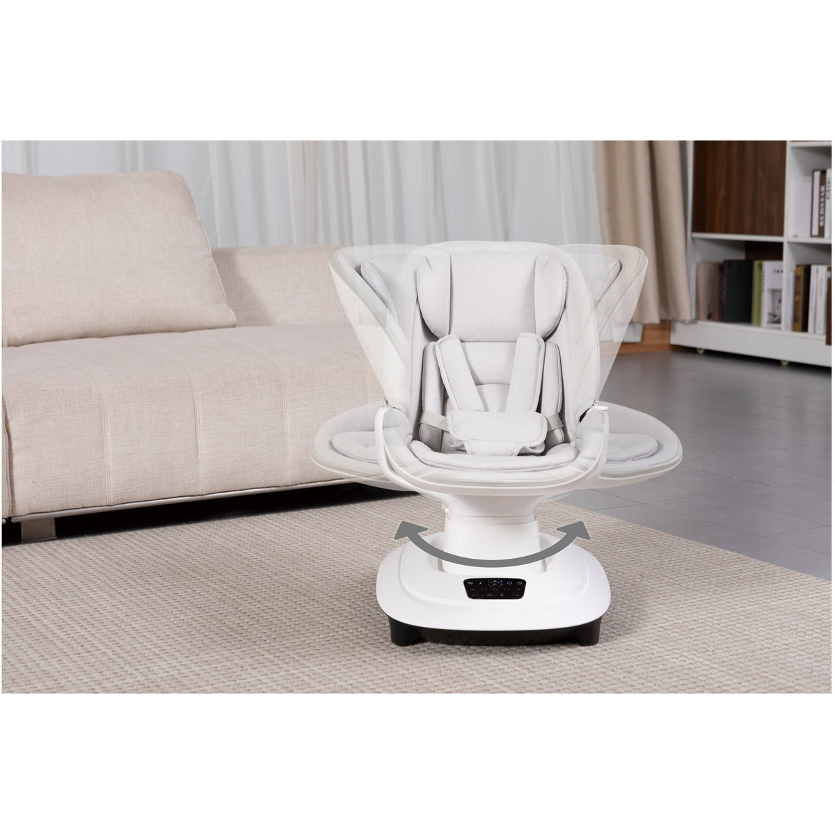 Mastela Deluxe Multi-Motion Baby Cradle Birth+ to 36M - Open Box