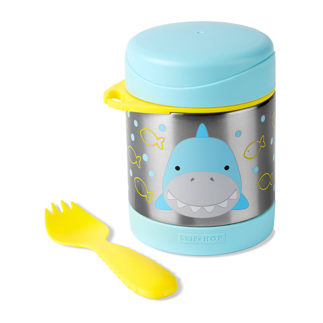 Skip Hop SS Container Zoo Insulated Stainless Steel Little Kid Food Jar (3 to 6 Years) - Open Box