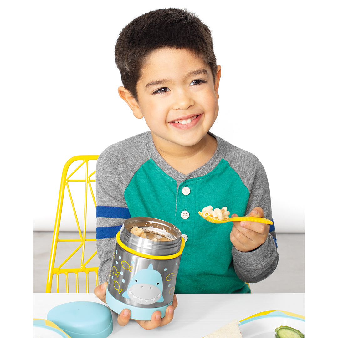 Skip Hop SS Container Zoo Insulated Stainless Steel Little Kid Food Jar (3 to 6 Years) - Open Box