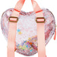 SKIP HOP Bags Clear Glitter Heart Backpack (6Y to 9Y) Transparent