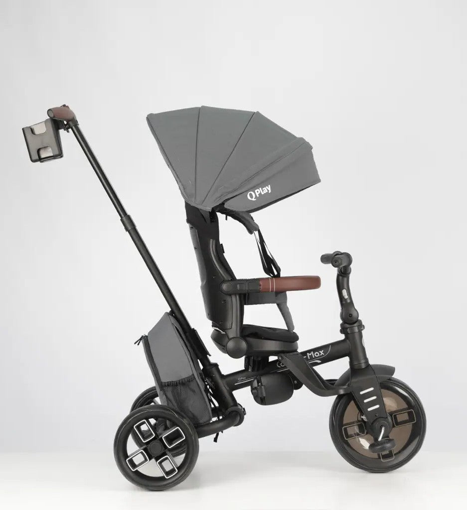 Qplay Stroller Comfo Max 7in1 Grey 10 to 72 Months