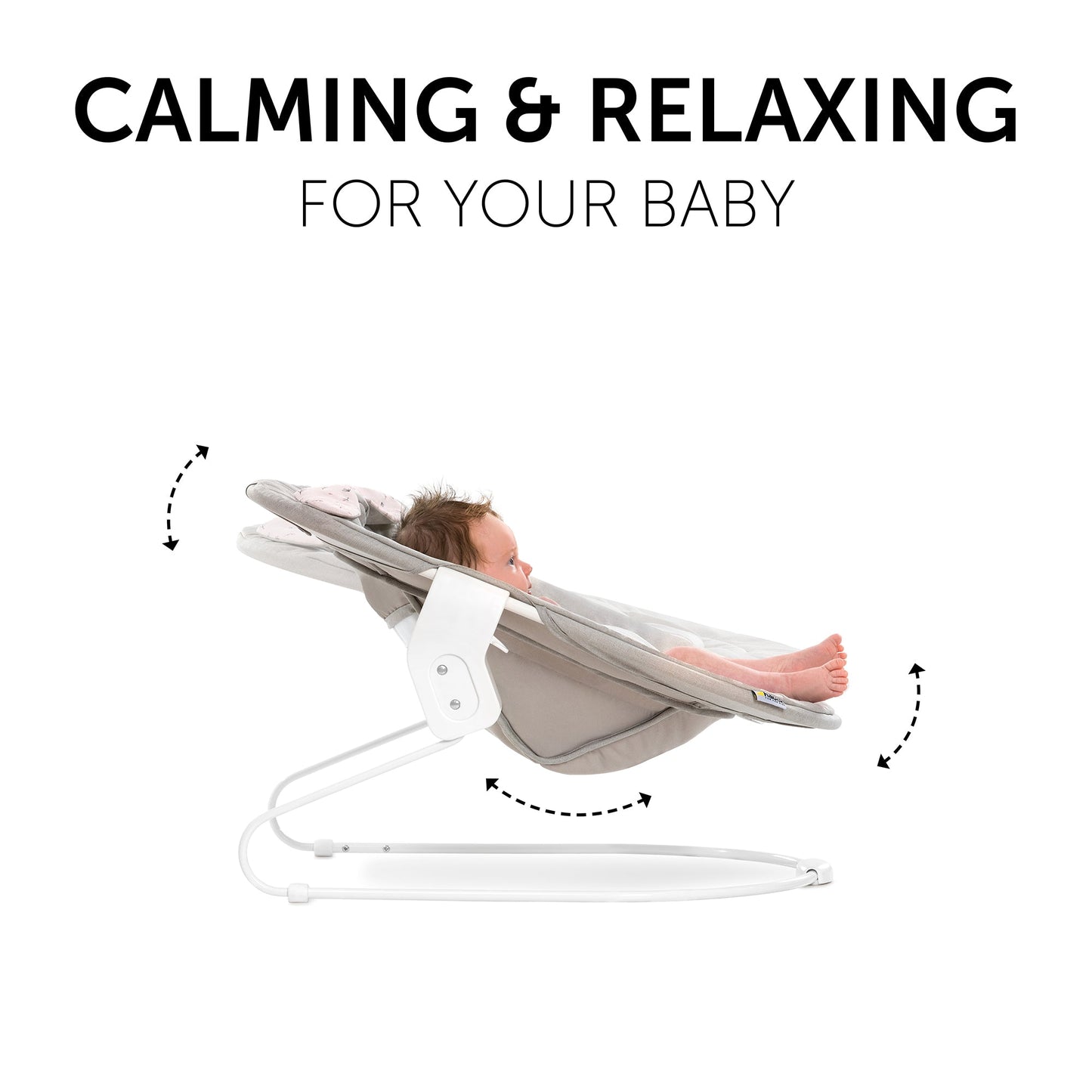 Hauck Alpha Bouncer 2in1 Rocker & Bouncer Birth to 6 months - Open Box