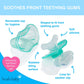 Brush Baby Front Ease Teether & Rattle || 3months To 1years