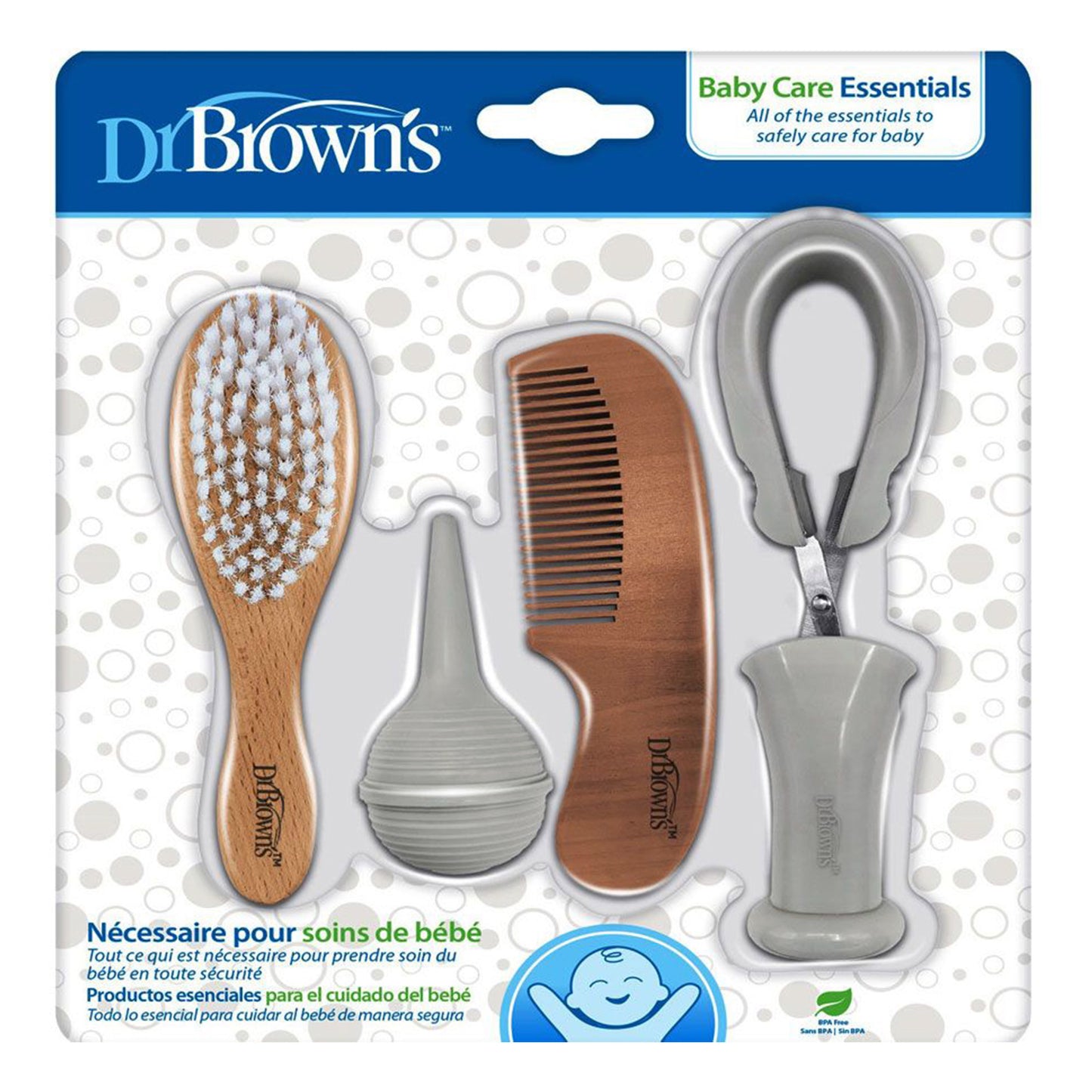Dr. Brown's Baby Care Essentials 5-Piece Kit (Birth to 24 Months) Multicolor - Open Box