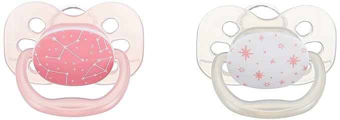 Dr. Brown's Advantage Pacifiers Stage 1 Pack of 2 (Birth to 6 Months) - Open Box