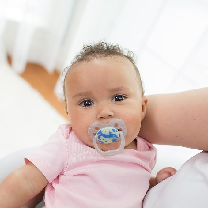 Dr. Brown's Advantage Pacifiers Stage 1 Pack of 2 (Birth to 6 Months) - Open Box