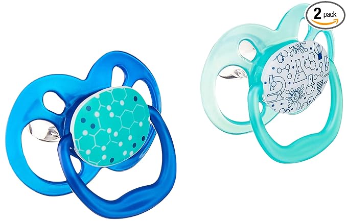 Dr. Brown's Advantage Pacifiers Stage 2 Pack of 2 (6 to 12 Months) - Open Box