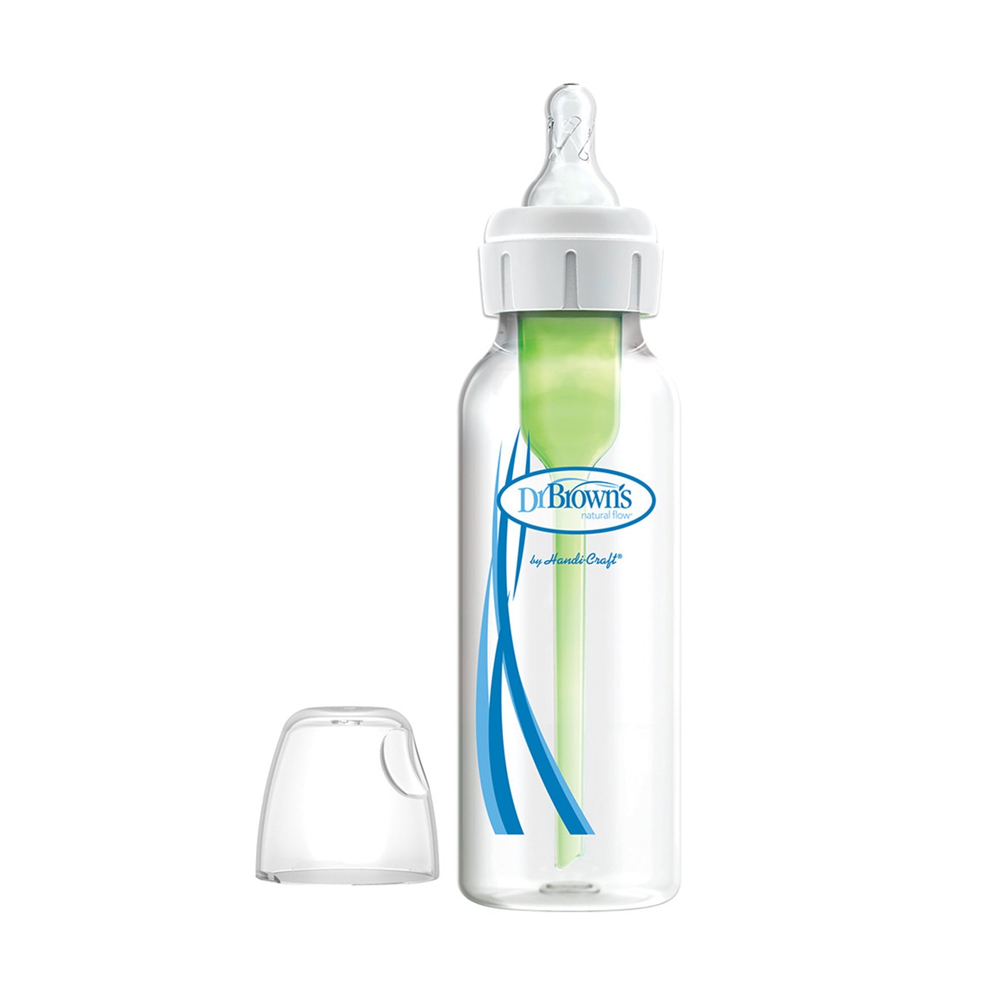 Dr. Brown's Feeding Bottle 8 oz/250 Ml Pp Narrow Options+ Bottle White (Birth to 3 Months) - Distressed