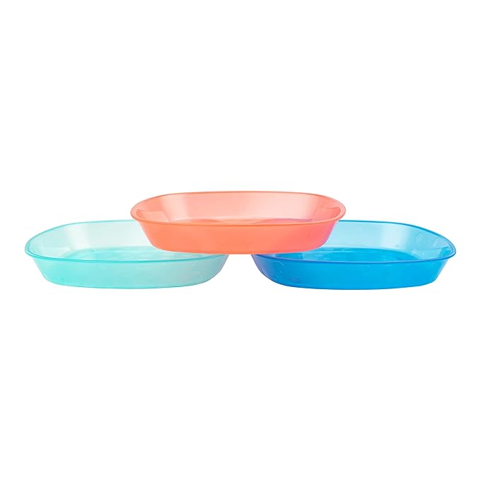 Dr. Brown's Divided Plates 3-Pack (4 to 24 Months) Multicolor - Open Box
