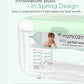 Momcozy Large Capacity Baby Wipe Warmer with 3 Level Night Light & 4 Temperature Settings - White - image 4