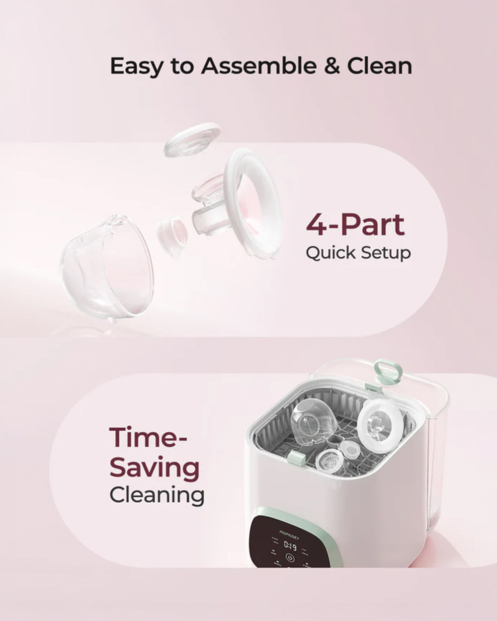 Momcozy Wearable Breast Pump S12 Pro Quick Double Pack - image 6