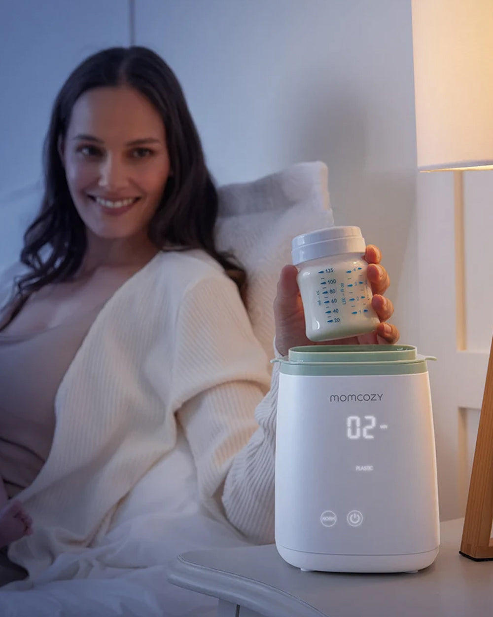 Momcozy 6-in-1 Fast Baby Bottle Warmer with Steam Heating & 24-Hour Constant Warming - image 4