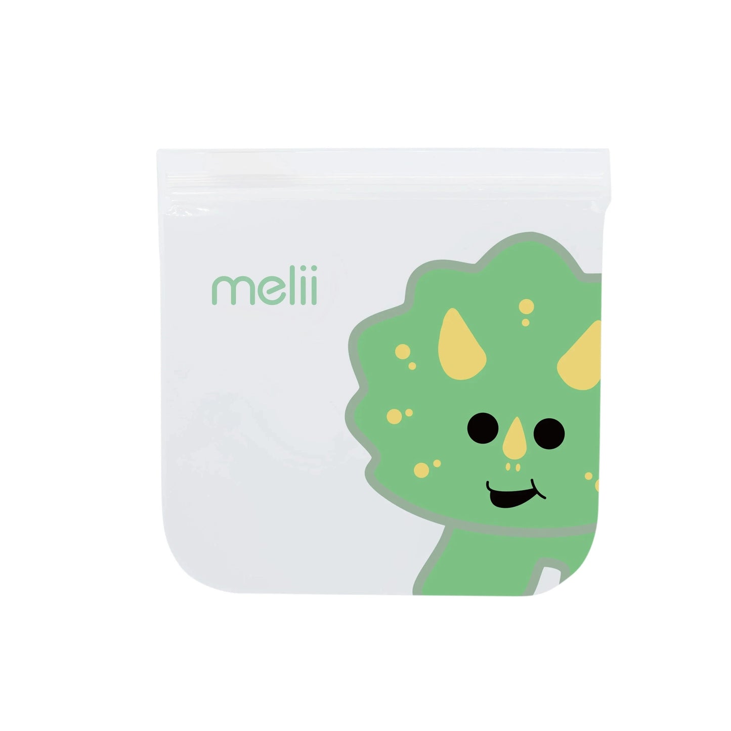 Melii Reusable Eva Animal Snack Bags - 4 pack Multicolor - 3 to 6 Years