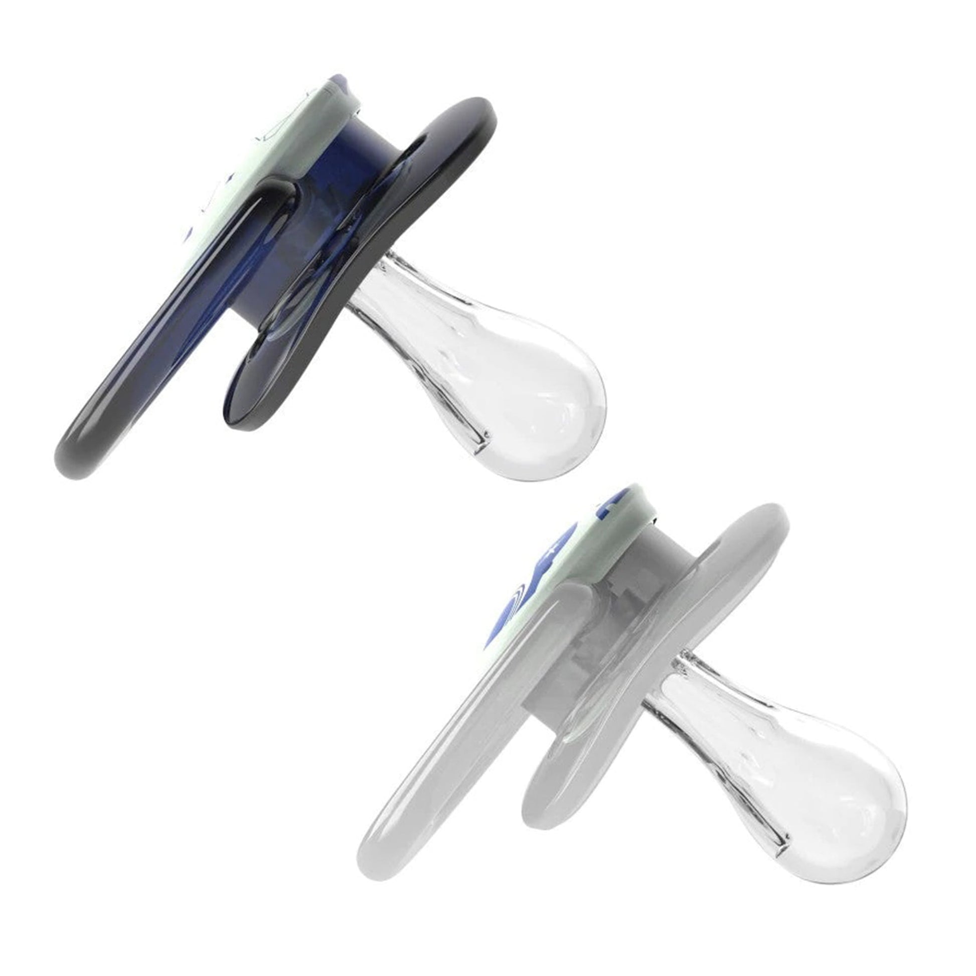 Dr. Brown Blue Advantage Pacifiers || Stage 2 ||  Glow in the Dark || Pack of 2 || 6Months to 12months