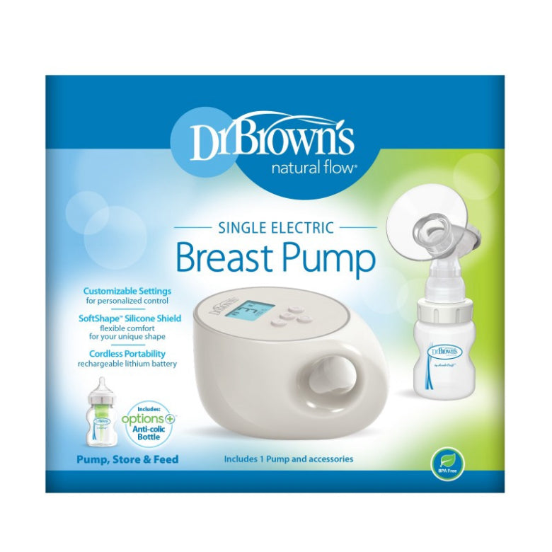 Dr. Brown Electric Breast Pump || 220V || Used for Birth+ to 24months || Distress Box - Toys4All.in