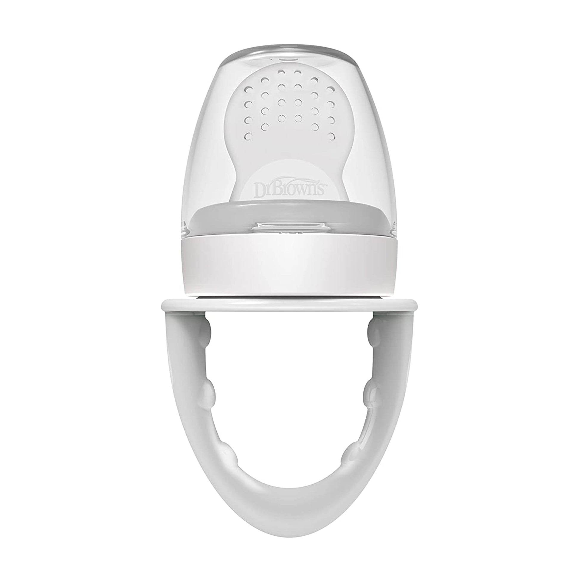 Dr. Brown Fresh Firsts Grey Silicone Feeder || Used for 4months to 12months