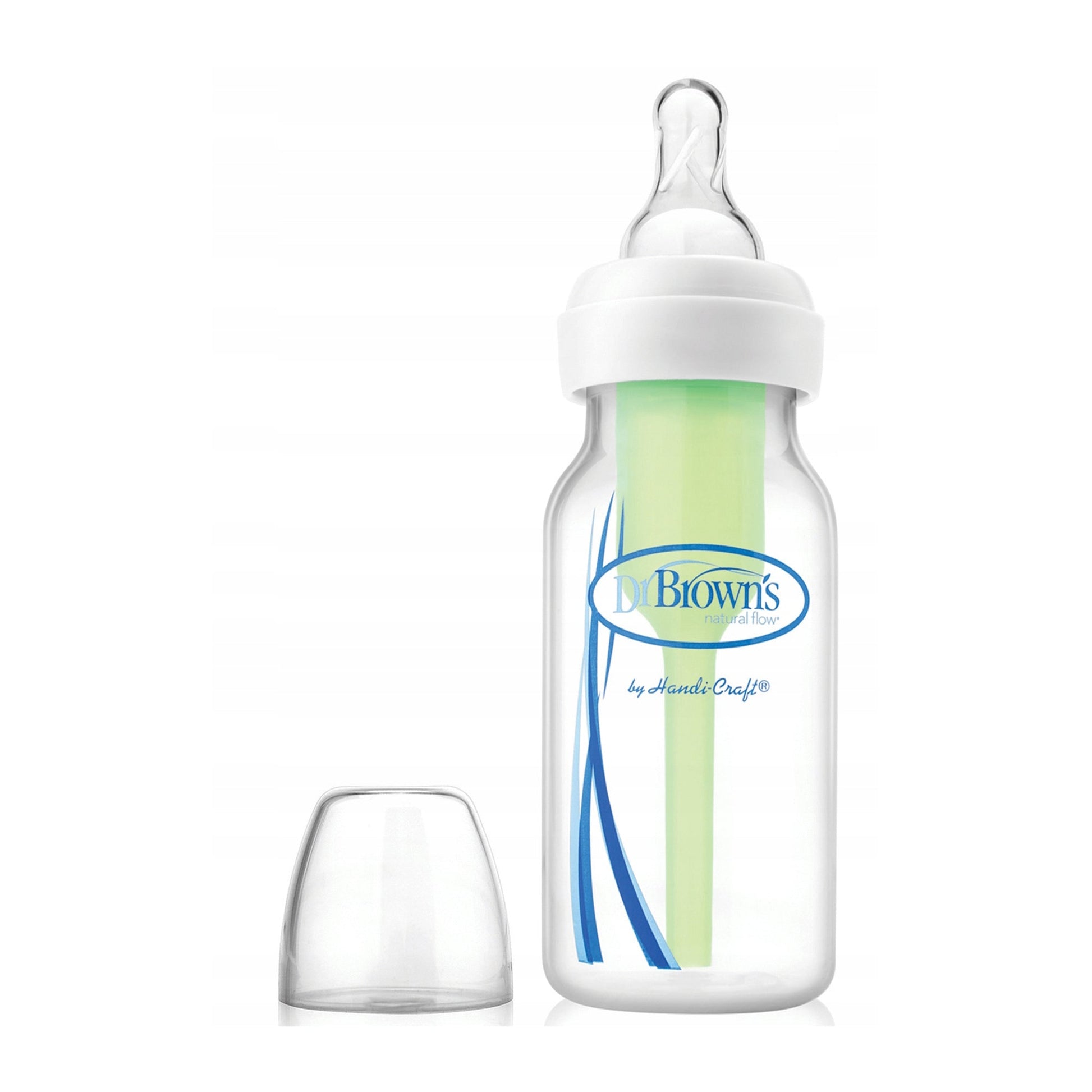 Dr. Brown PP Narrow Options+ White Bottle || Pack of 1 || Birth+ to 3months