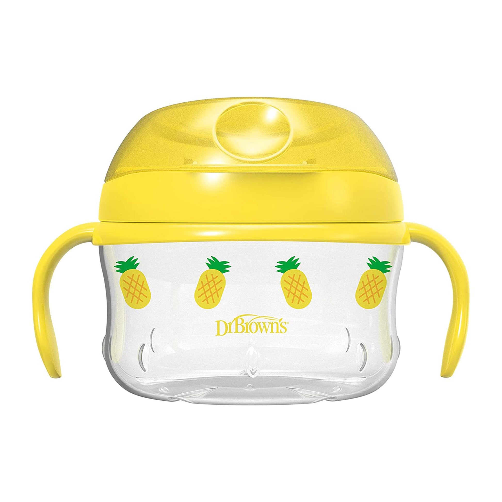 Dr. Brown Yellow Snack Cup || Used for 9months to 24months - Toys4All.in