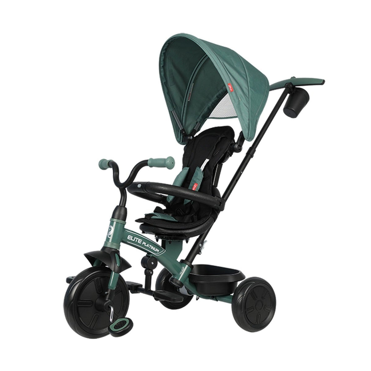 Qplay Stroller Elite Platinum 6in1 Green 10 to 72 Months