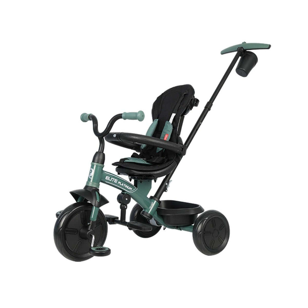 Qplay Stroller Elite Platinum 6in1 Green 10 to 72 Months