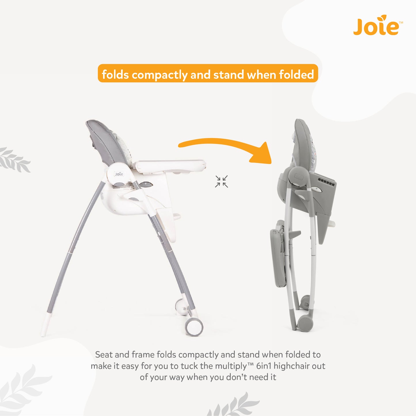 Joie High Chair Multiply 6in1 (6 to 72 Months)