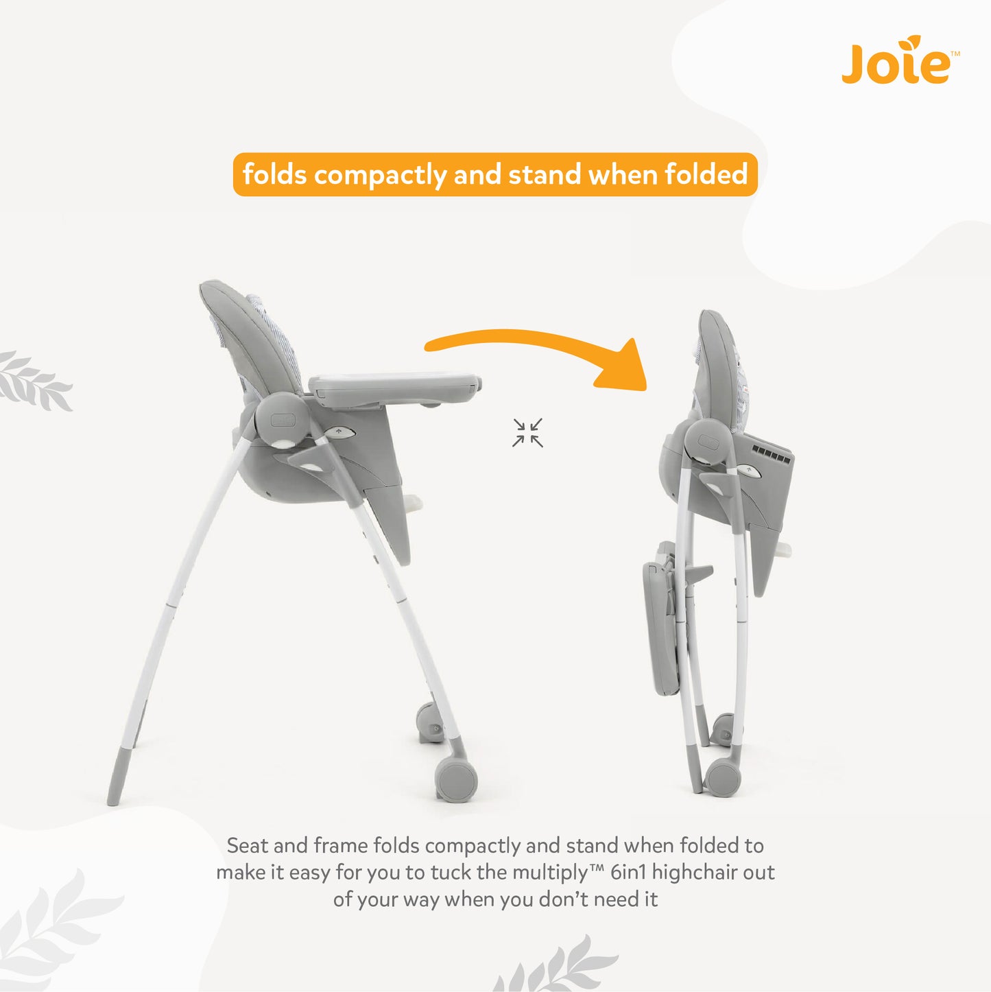Joie High Chair Multiply 6in1 (6 to 72 Months)