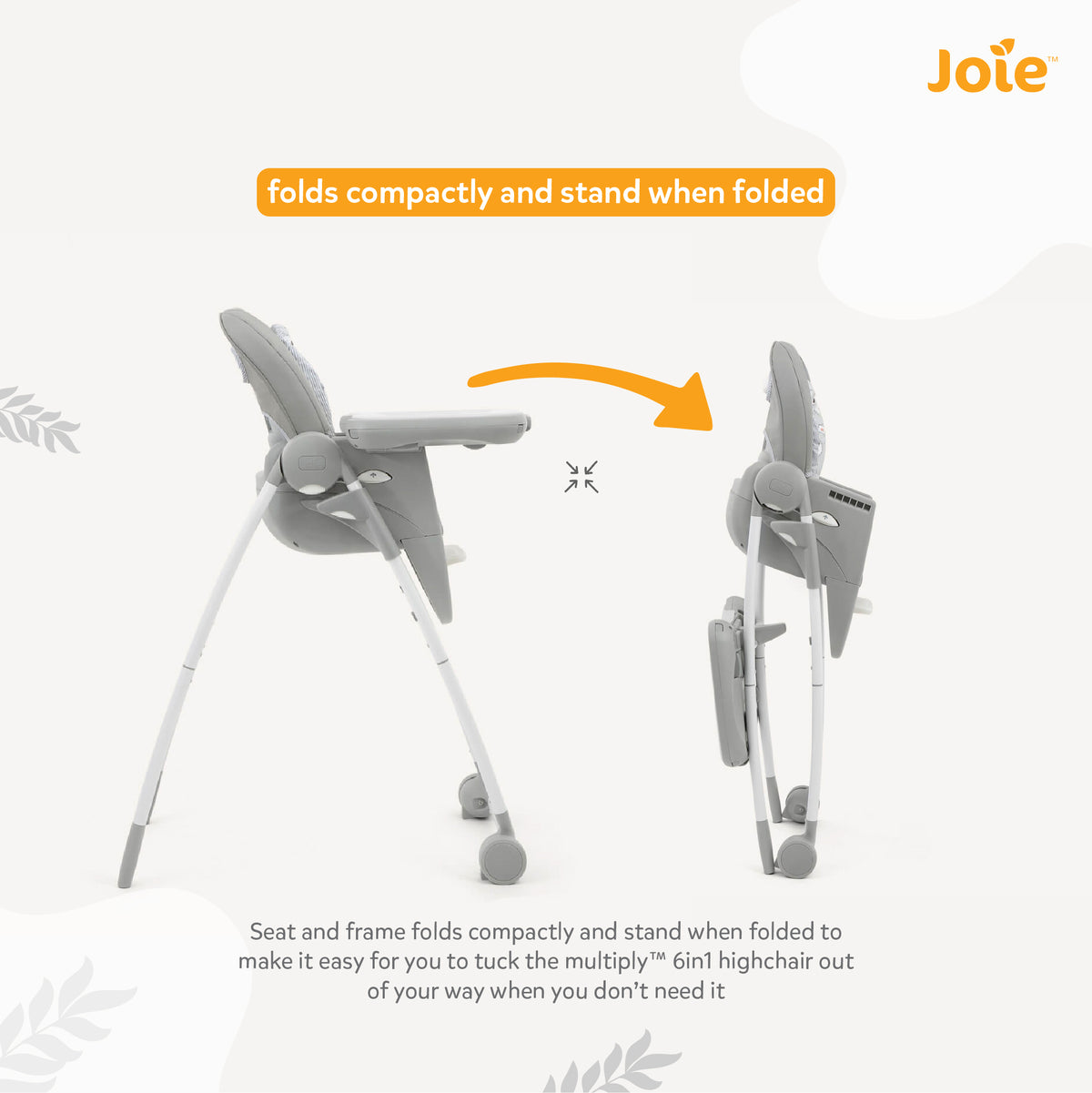 Joie High Chair Multiply 6in1 6 to 72 Months