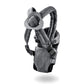 Hauck 2 Way Carrier Infant carrier | Fashion Melange Charcoal | Used for Birth+ to 9M