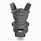 Hauck 2 Way Carrier Infant carrier | Fashion Melange Charcoal | Used for Birth+ to 9M