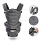 Hauck 2 Way Carrier Infant carrier | Fashion Melange Charcoal | Used for Birth+ to 9M