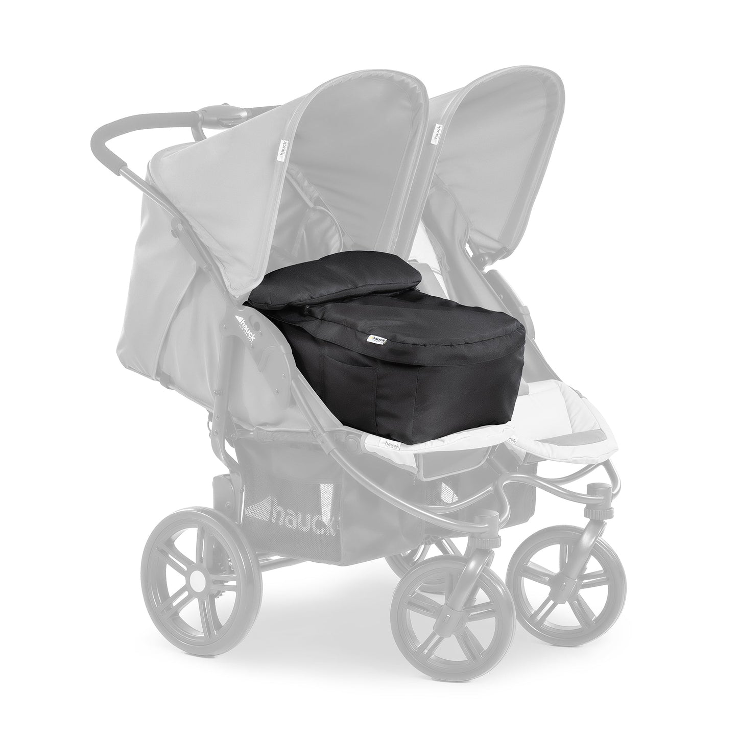 Hauck 2 in1 Carrycot || Fashion-Black || Birth+ to 9months