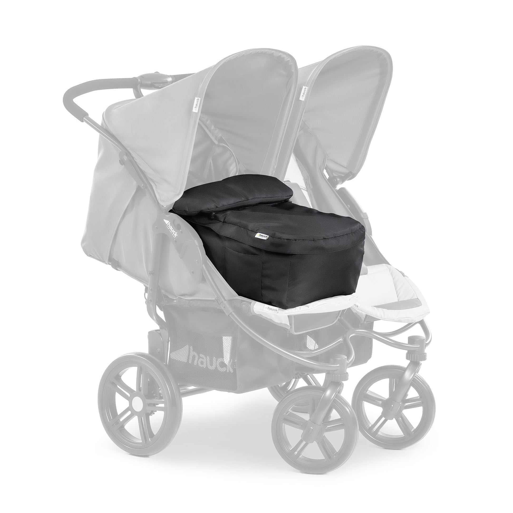 Hauck 2 in1 Carrycot || Fashion-Black || Birth+ to 9months