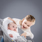Hauck Alpha Bouncer 2in1 Rocker & Bouncer || Fashion-Grey || Used for Birth+ to 9M