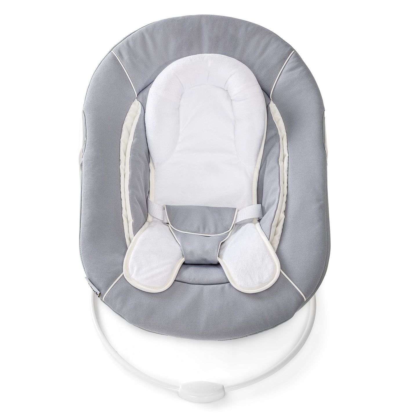 Hauck Alpha Bouncer 2in1 Rocker & Bouncer || Fashion-Grey || Used for Birth+ to 9M