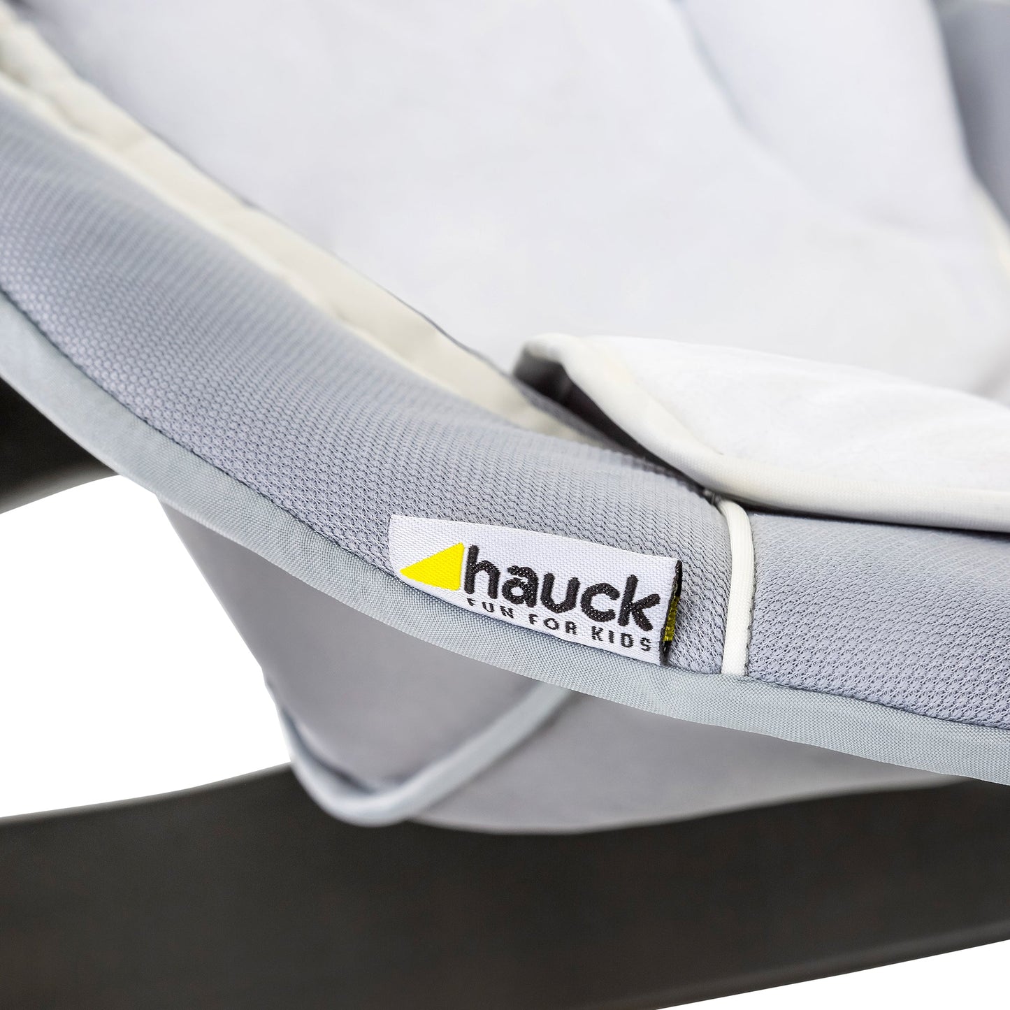Hauck Alpha Bouncer 2in1 Rocker & Bouncer || Fashion-Grey || Used for Birth+ to 9M