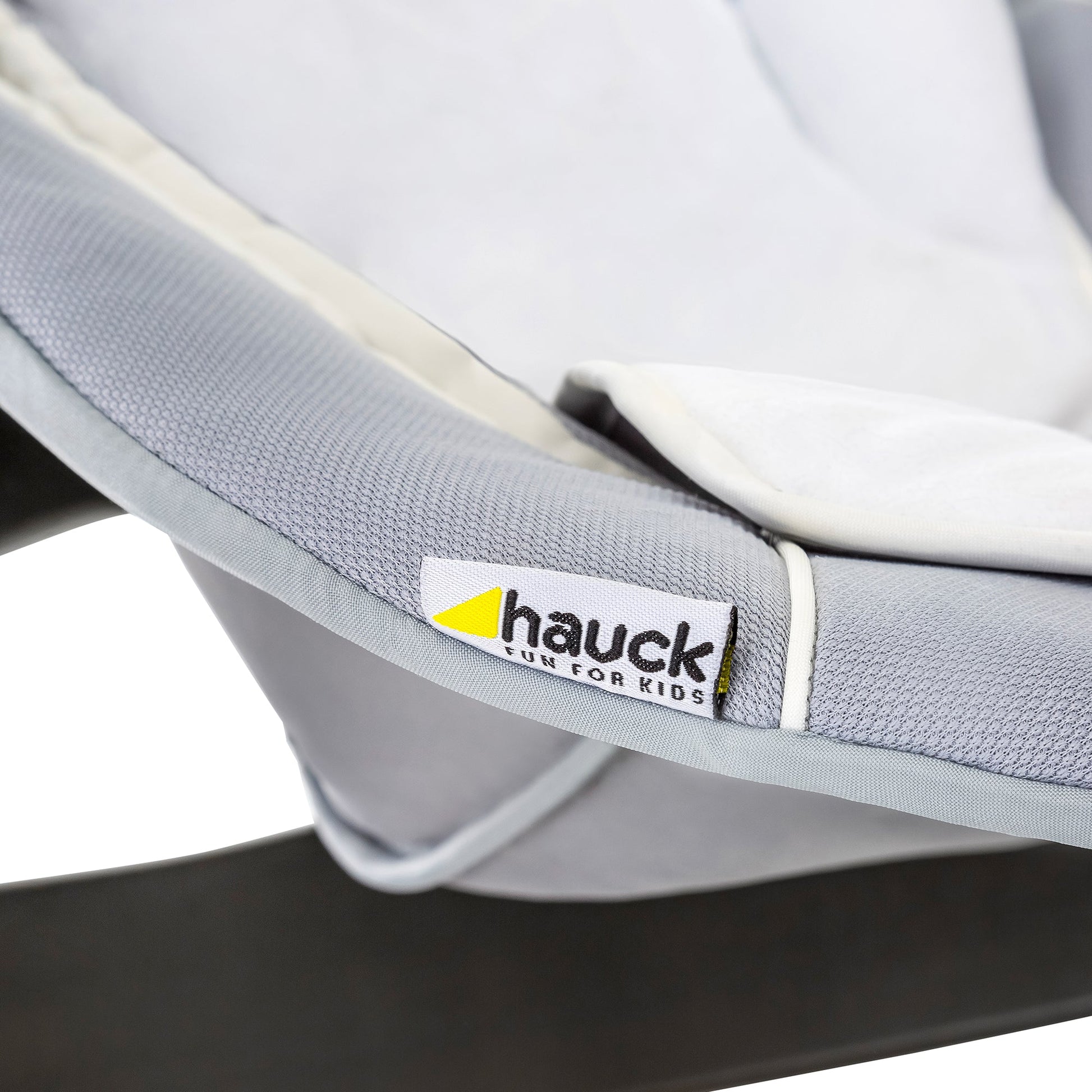Hauck Alpha Bouncer 2in1 Rocker & Bouncer || Fashion-Grey || Used for Birth+ to 9M
