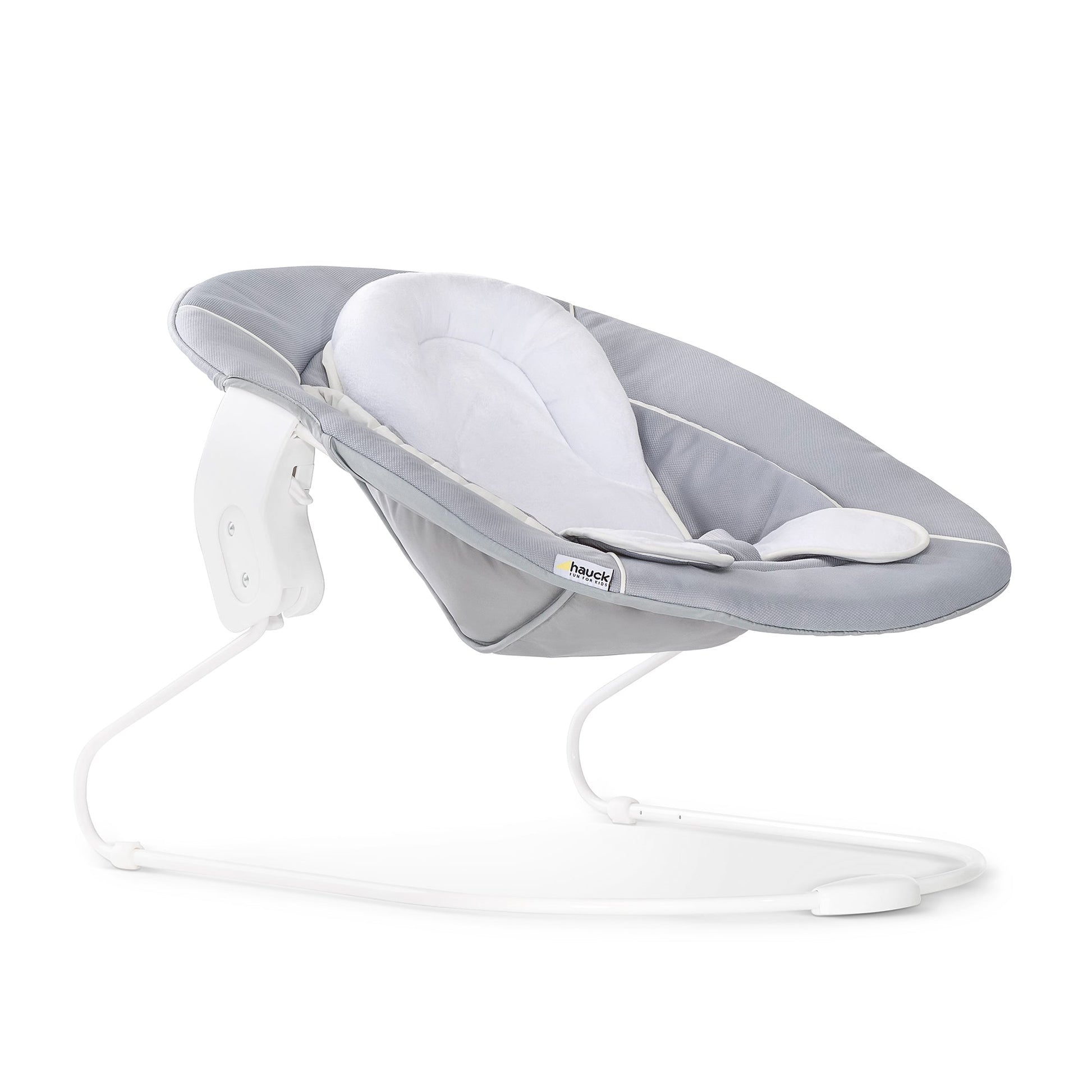 Hauck Alpha Bouncer 2in1 Rocker & Bouncer || Fashion-Grey || Used for Birth+ to 9M