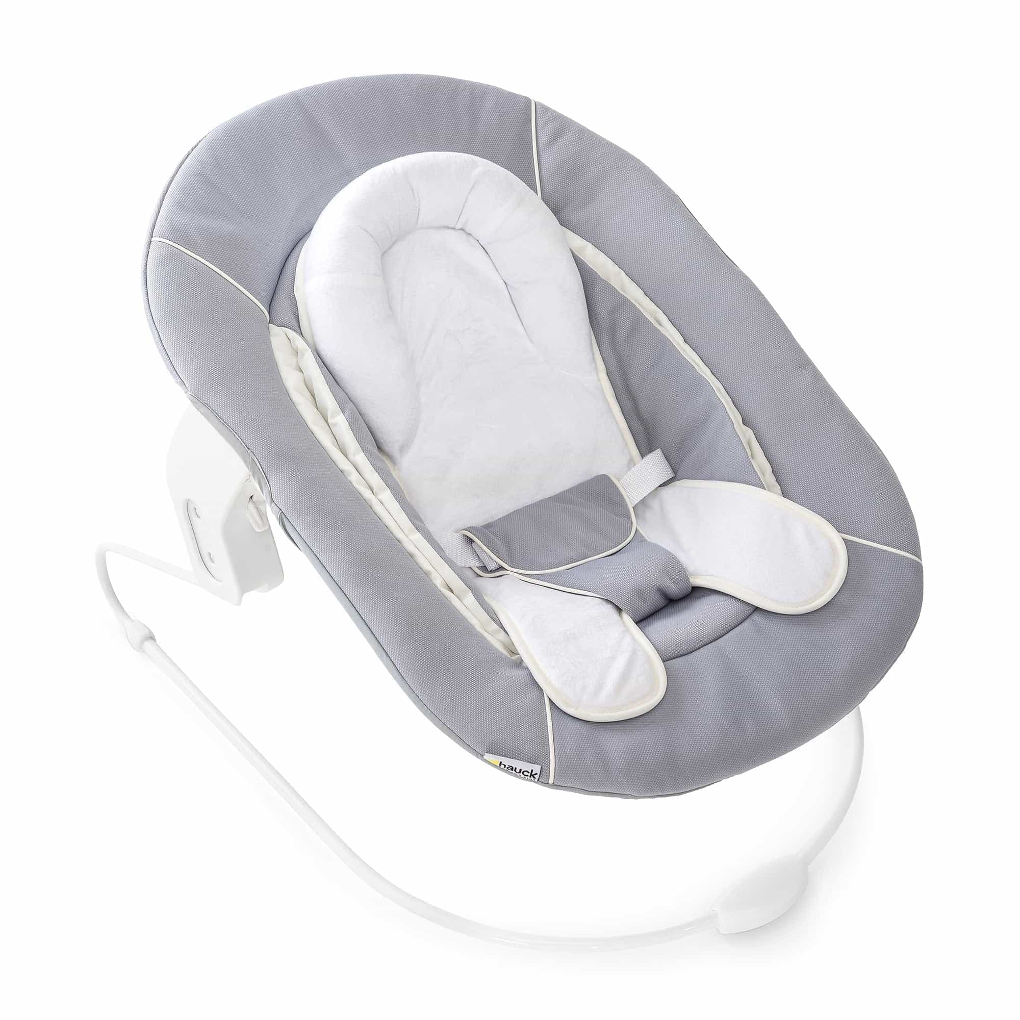 Hauck Alpha Bouncer 2in1 Rocker & Bouncer || Fashion-Grey || Used for Birth+ to 9M