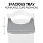 Hauck Alpha Wooden Tray | Fashion Grey | Used for 6M to 36M