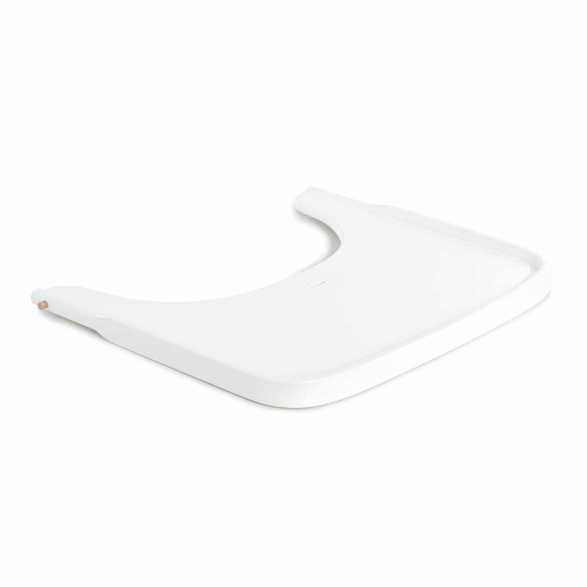 Hauck Alpha Wooden Tray | Fashion White | Used for 6M to 36M