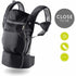 Hauck Close to Me Infant carrier | Fashion Black | Used for Birth+ to 9M