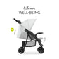 Hauck Grey Shopper Neo Stroller || Birth+ to 48months