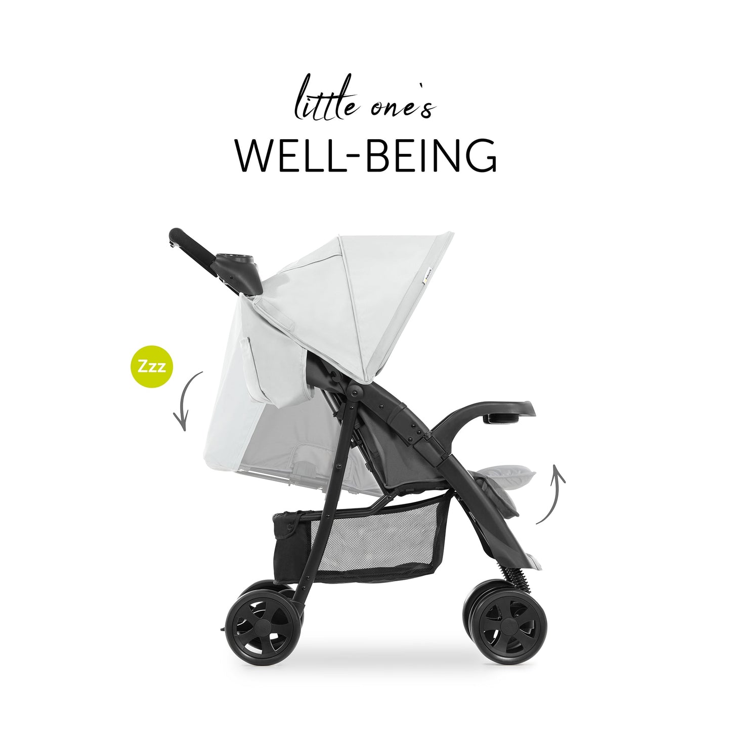Hauck Grey Shopper Neo Stroller || Birth+ to 48months