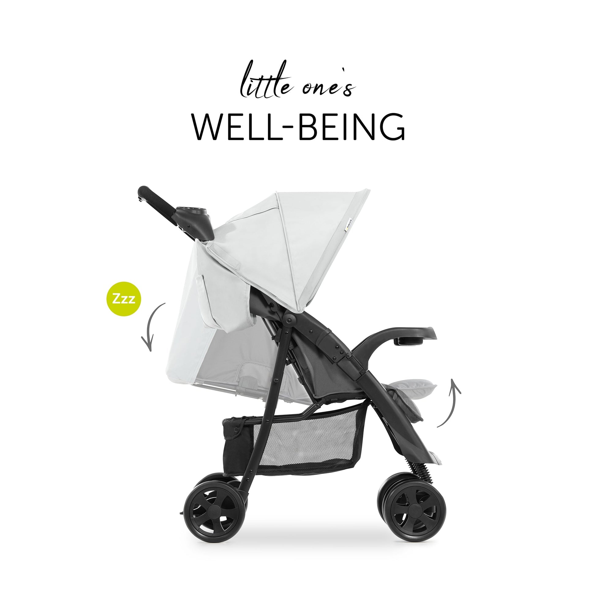 Hauck Grey Shopper Neo Stroller || Birth+ to 48months