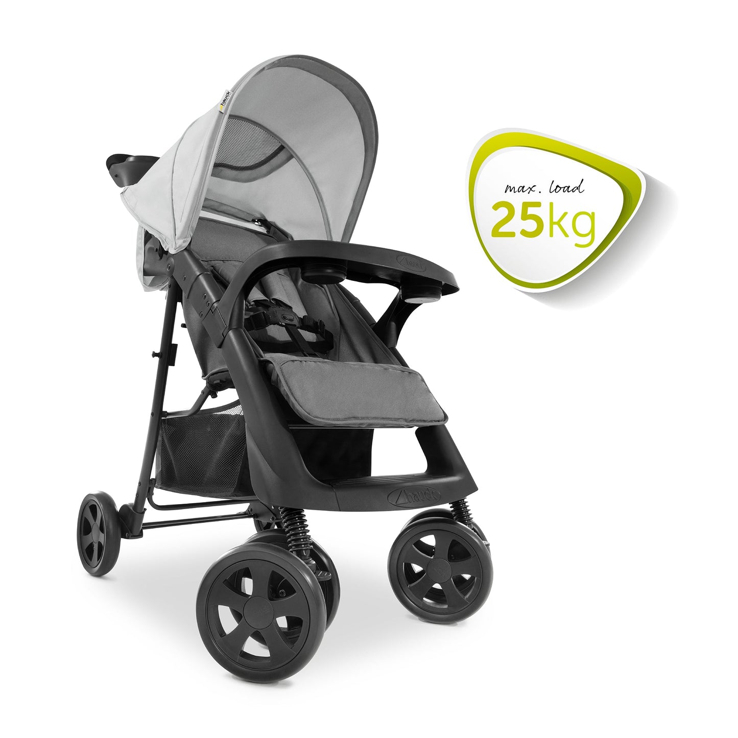 Hauck Grey Shopper Neo Stroller || Birth+ to 48months