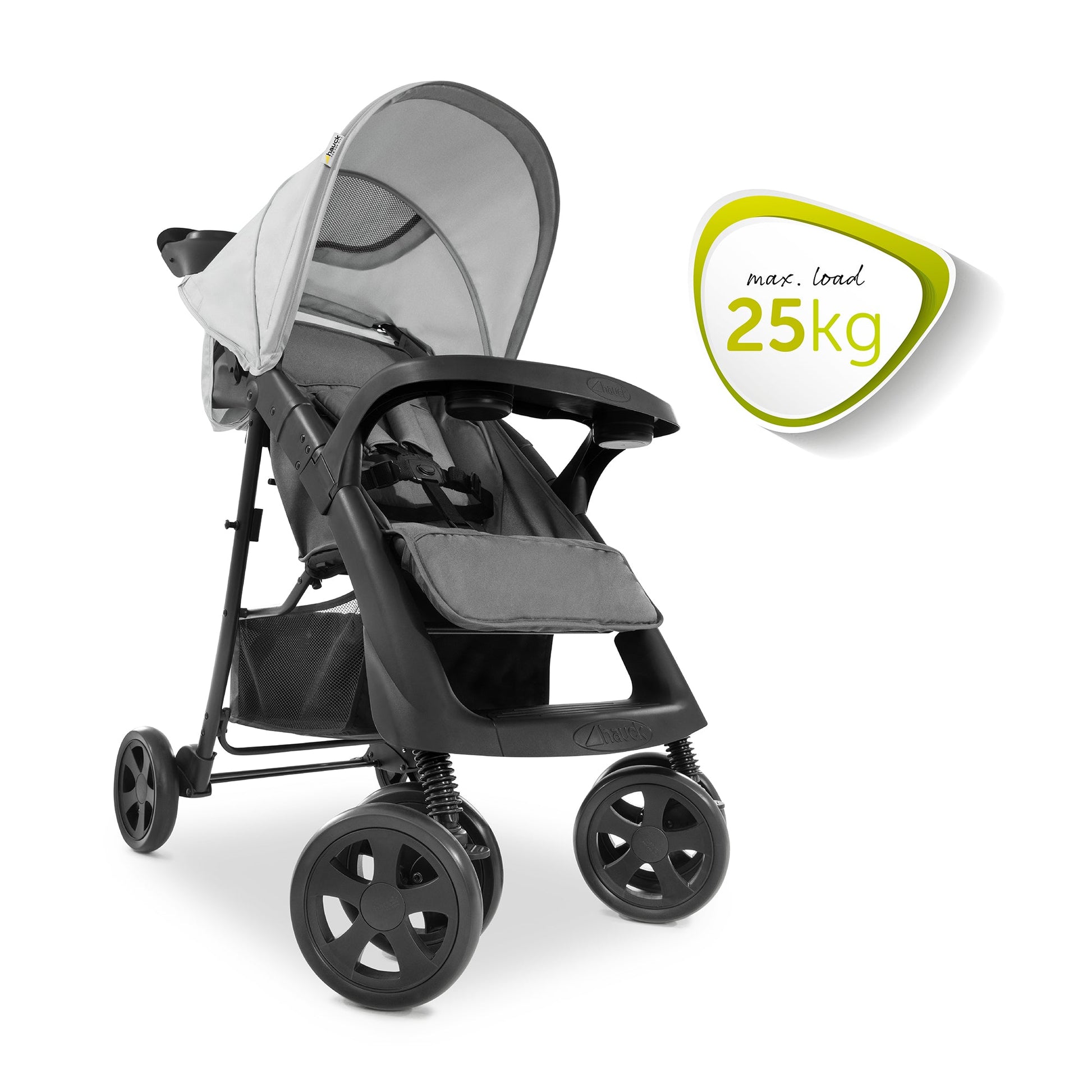 Hauck Grey Shopper Neo Stroller || Birth+ to 48months