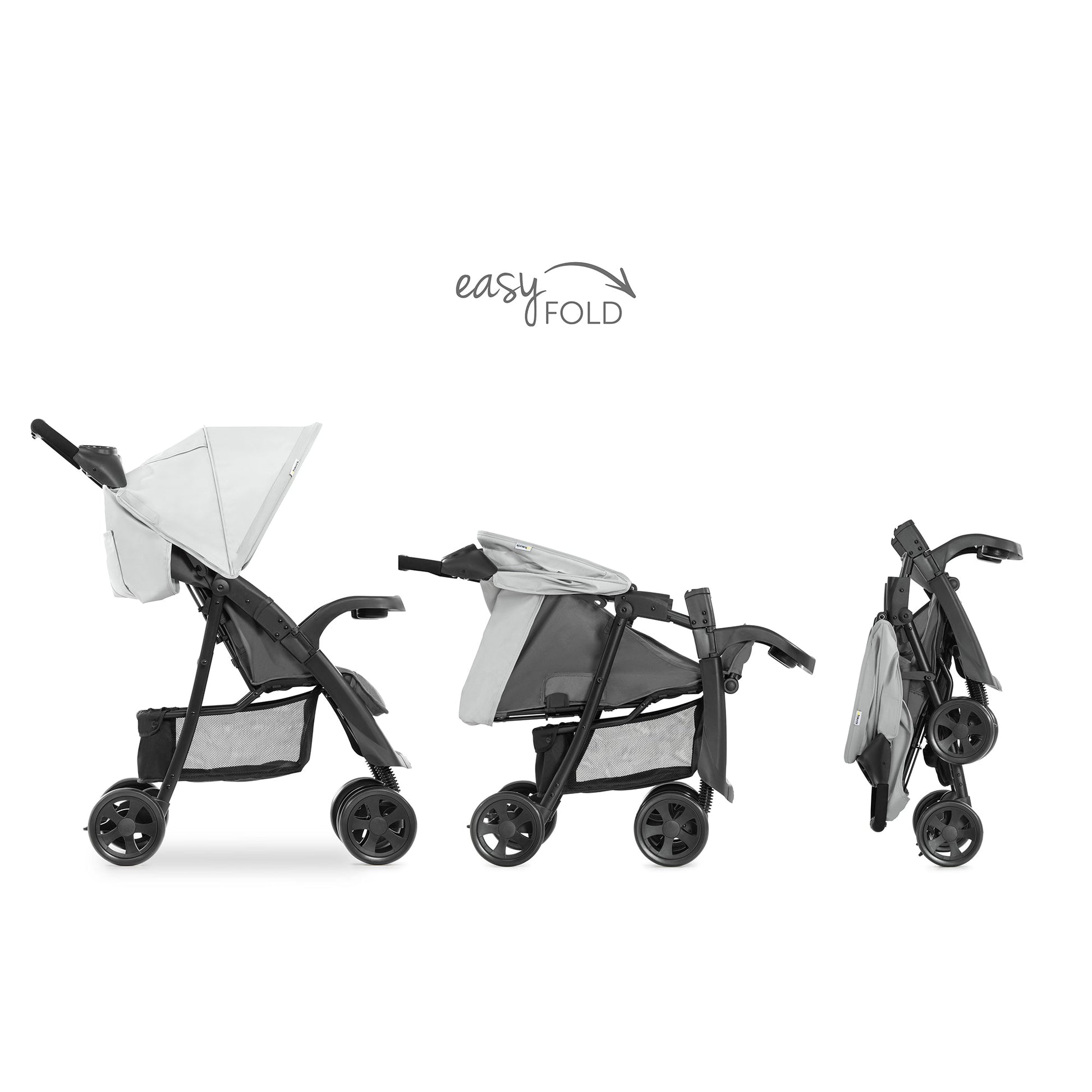 Hauck Grey Shopper Neo Stroller || Birth+ to 48months